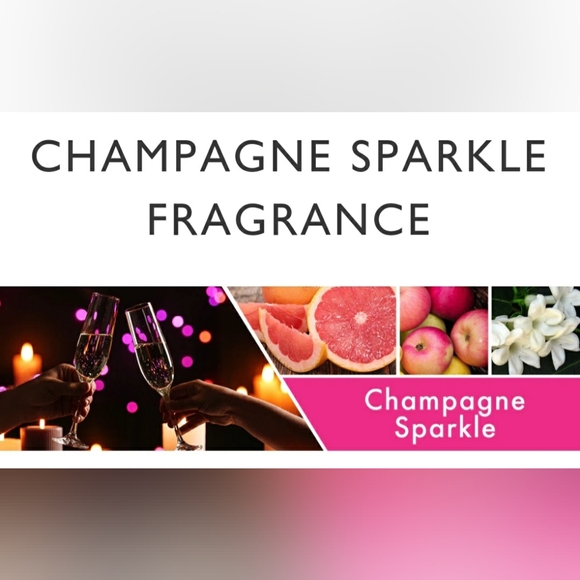 Goose Creek CHAMPAGNE SPARKLE Large 3-Wick Candle, 14.5 oz - Picture 5 of 5